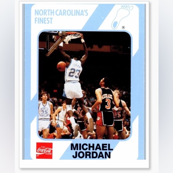 NEW! MICHAEL JORDAN UNC NCAA BASKETBALL 1982 VINTAGE 10 GLOSSY 8.5x11 POSTER SET - Picture 8 of 10